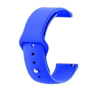 opaska pasek bransoleta (20mm) SMOOTHBAND Huawei Watch GT 2 42mm niebieska