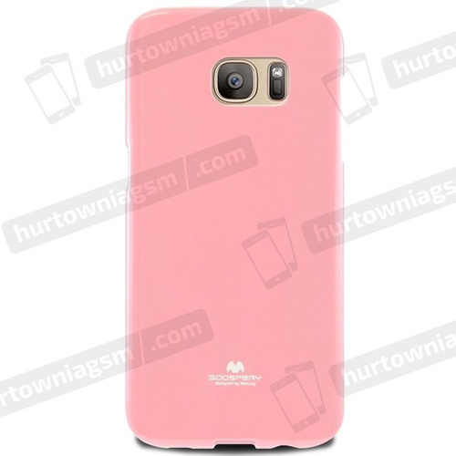 ETUI JELLY CASE MERCURY SAMSUNG J7 J710 2016 JASNORÓŻOWY