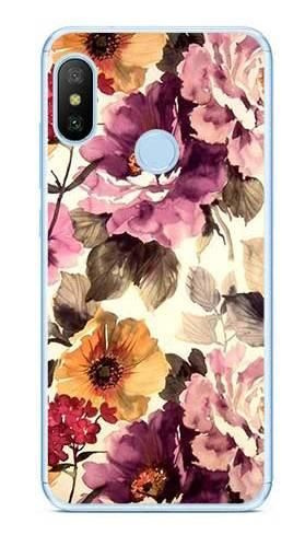 Foto Case Xiaomi Mi A2 Lite / Redmi 6 Pro kwiaty akwarela
