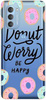 Boho Case Motorola Moto G51 4G / Moto G51 5G donut worry be happy