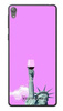 Etui posąg z winem na Sony Xperia Xa