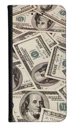 Portfel Wallet Case Samsung Galaxy A20s dollar bills