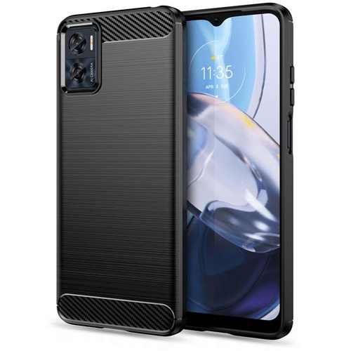 ETUI TECH-PROTECT TPUCARBON MOTOROLA MOTO E22 / E22i BLACK