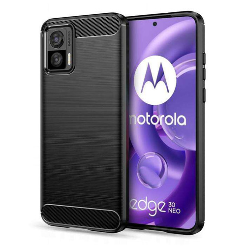 ETUI TECH-PROTECT TPUCARBON MOTOROLA EDGE 30 NEO BLACK