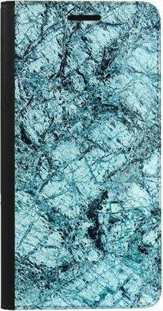 Portfel DUX DUCIS Skin PRO turkusowy marmur na Samsung Galaxy A12