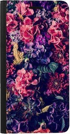 Portfel DUX DUCIS Skin PRO kwiatowa kompozycja na Apple iPhone 12 / iPhone 12 PRO