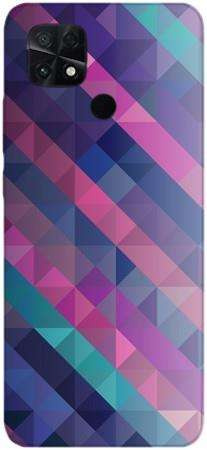 Foto Case Xiaomi POCO C40 fioletowa geometria
