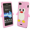 PINGWIN Sony Xperia E pudrowy