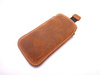 Etui wsuwka skórzana pocket split SAMSUNG S5/ S7/ A5/ LG Q6/ HUAWEI HONOR 7/ XPERIA Z/ XIAOMI REDMI 4A brąz
