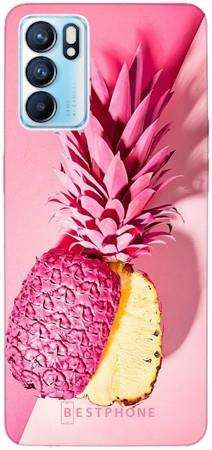 Etui pudrowy ananas na Oppo Reno 6