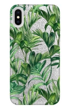 Etui Brokat SHINING liście tropikalne na Apple iPhone Xs Max