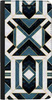 Portfel DUX DUCIS Skin PRO art deco turkusowo-białe na Samsung Galaxy S21
