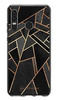 Etui geometria czarna na Huawei P30 Lite