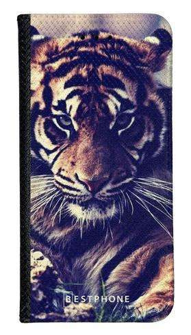 Portfel Wallet Case Samsung Galaxy M23 5G / Galaxy M13 4G mroczny tygrys