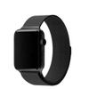 opaska pasek bransoleta MILANESEBAND Apple Watch 1/2/3/4/5/6/7/8/9/10/SE 38/40/41/42mm czarna