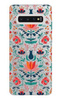 Etui Brokat SHINING kwiaty folk na Samsung Galaxy S10 Plus