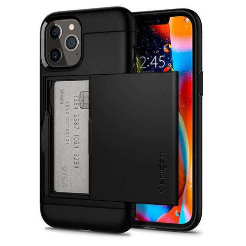 Etui Pancerne SPIGEN SLIM ARMOR CS IPHONE 12 MINI BLACK