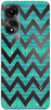 Boho Case Oppo A78 5G \ A58 5G zielony aztec