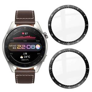 ZESTAW 2X Szkło Hybrydowe FULL GLUE 5D do Huawei Watch 3 PRO 48mm czarny