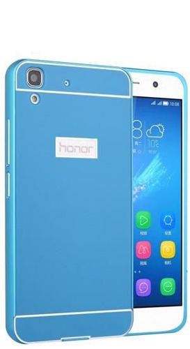 BUMPER ALU Huawei Y6 niebieski