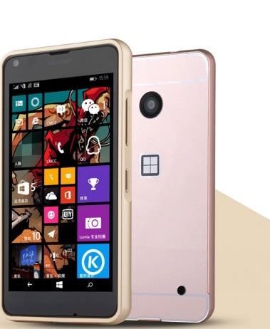 BUMPER ALU Microsoft Lumia 550 złoty