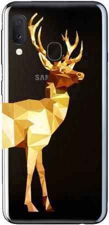 Boho Case Samsung Galaxy A20e jeleń symetryczny