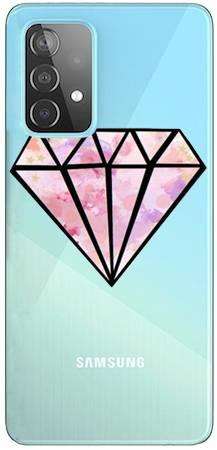 Boho Case Samsung Galaxy A53 5G diament różowy