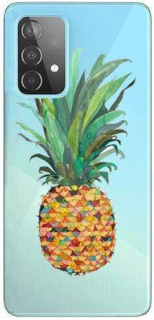 Boho Case Samsung Galaxy A72 5G kolorowy ananas