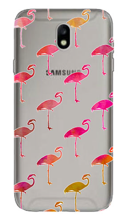 Boho Case Samsung Galaxy J5 (2017) J530 różowe flamingi