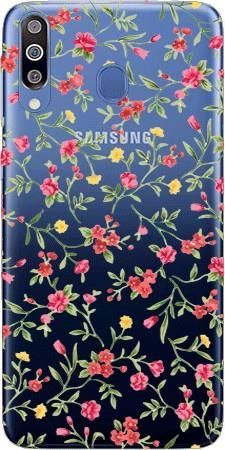Boho Case Samsung Galaxy M30 malutkie kwiatuszki