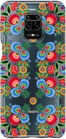 Boho Case Xiaomi Redmi NOTE 9S / Redmi NOTE 9 PRO kwiatki łowickie