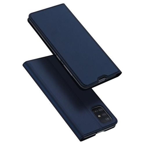 DUX DUCIS Skin Pro kabura etui pokrowiec z klapką Samsung Galaxy A51 niebieski