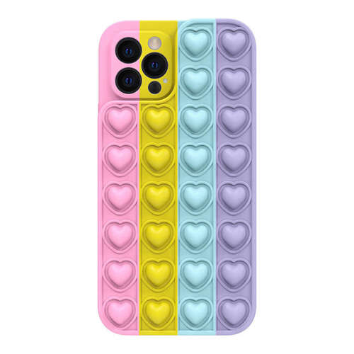 Etui Bąbelkowe Elastyczne Pop It HEART do iPhone 11 PRO kolor 3