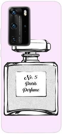 Etui Brokat SHINING No5 Paris Perfume na Huawei P40