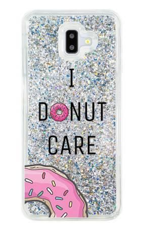 Etui I donut care brokat na Samsung Galaxy J6 2018 Plus V2