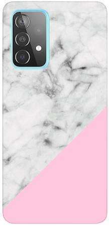 Etui ROAR JELLY biały marmur z pudrowym na Samsung Galaxy A52 5G