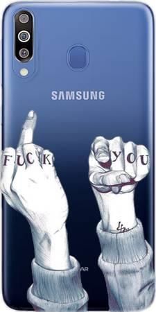 Etui ROAR JELLY fuck you na Samsung Galaxy M30