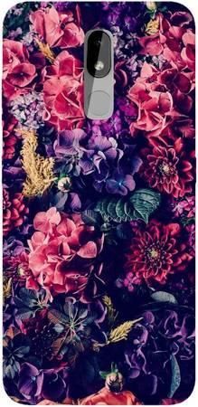 Etui ROAR JELLY kwiatowa kompozycja na Nokia 3.2