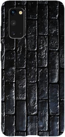 Etui SPIGEN Liquid Crystal czarne cegły na Samsung Galaxy S20