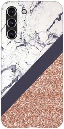 Etui SPIGEN Liquid Crystal marmurowy brokat na Samsung Galaxy S22 Plus