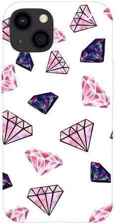 Etui SPIGEN Liquid Crystal różowe diamenty na Apple IPhone 13