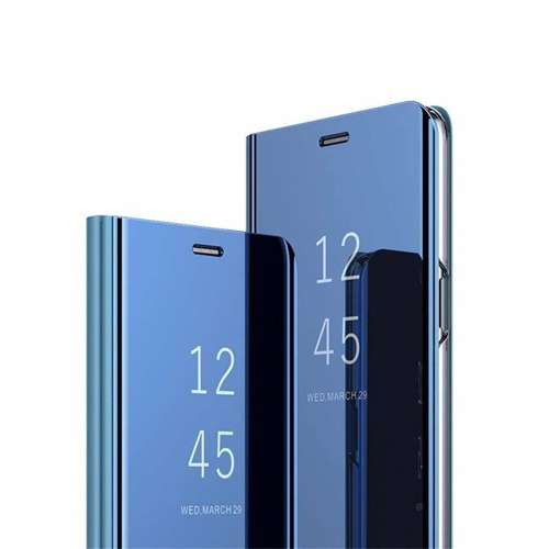 Etui Samsung Galaxy A20S Clear View Cover z klapką niebieskie