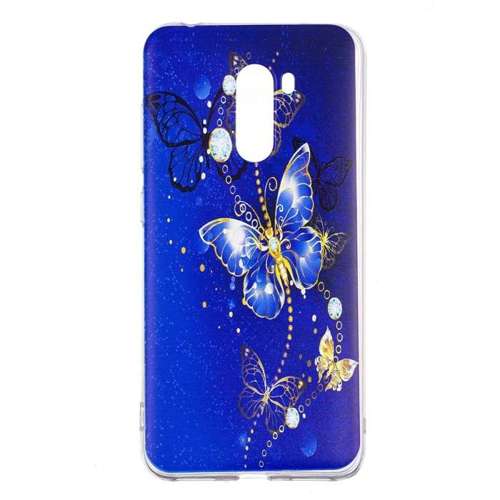 Etui Slim Case Art Huawei Y6 2018 niebieski motyl 