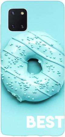 Etui dla przyjaciół friends donut niebieski na Samsung Galaxy Note 10 Lite