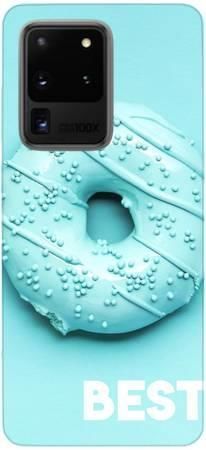 Etui dla przyjaciół friends donut niebieski na Samsung Galaxy S20 Ultra