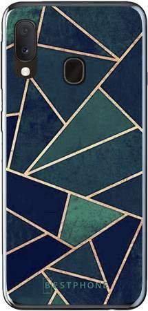 Etui geometria turkus na Samsung Galaxy A20e