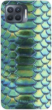 Etui holograficzna skóra węża na Oppo Reno 4 LITE