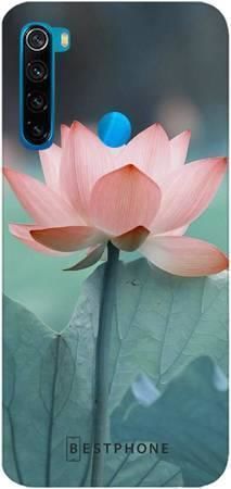 Etui kwiat pudrowy na Xiaomi Redmi Note 8T