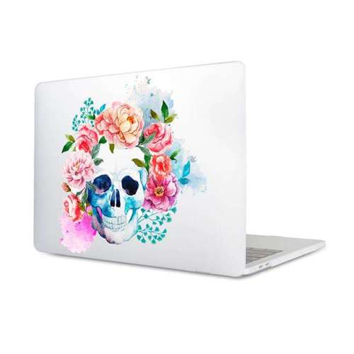 Etui kwiatowa czacha na Apple Macbook Retina 13 A1425/A1502