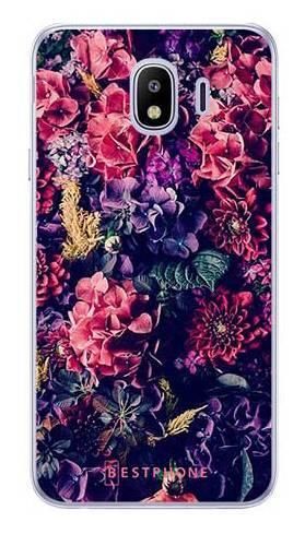 Etui kwiatowa kompozycja na Samsung Galaxy J4